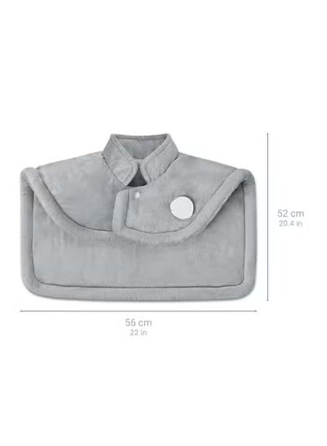 وسادة حرارة رقمية بوزن 1 كجم – شاشة LCD و5 مستويات حرارة مع إيقاف تلقائي بعد ساعتين لتخفيف آلام الرقبة والكتف - Image 2